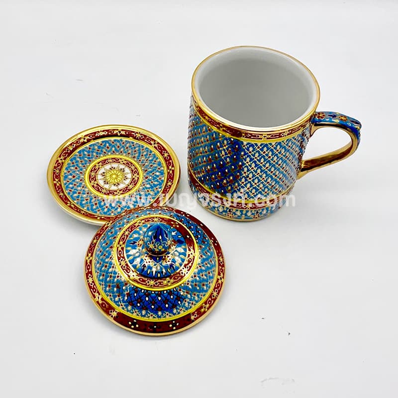 รับทำแก้วเบญจรงค์