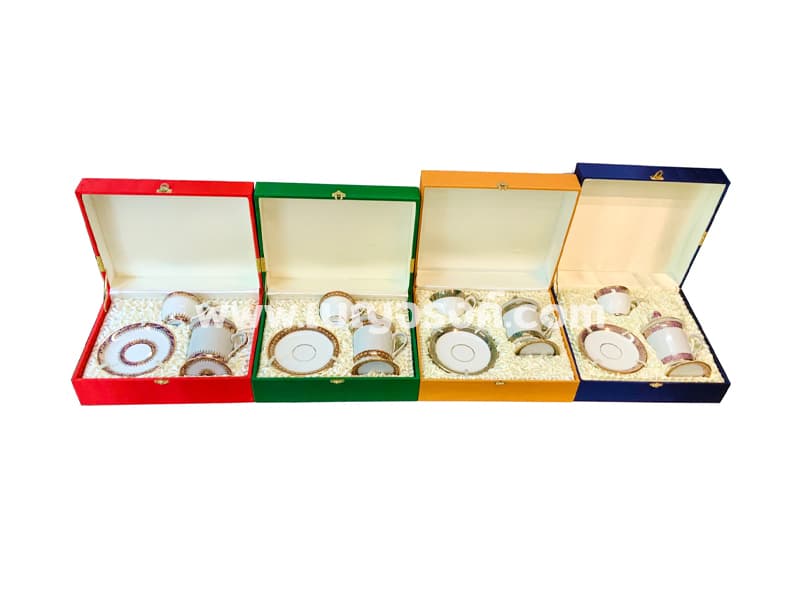 เบญจรงค์ ร้อน เย็น ใส่กล่อง